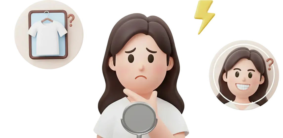 ザ・スクエア歯科 前歯治療 スマイルリハーサル | キャラクターイメージ